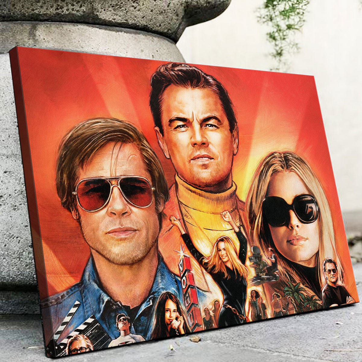 Once Upon A Time In Hollywood Wall Art