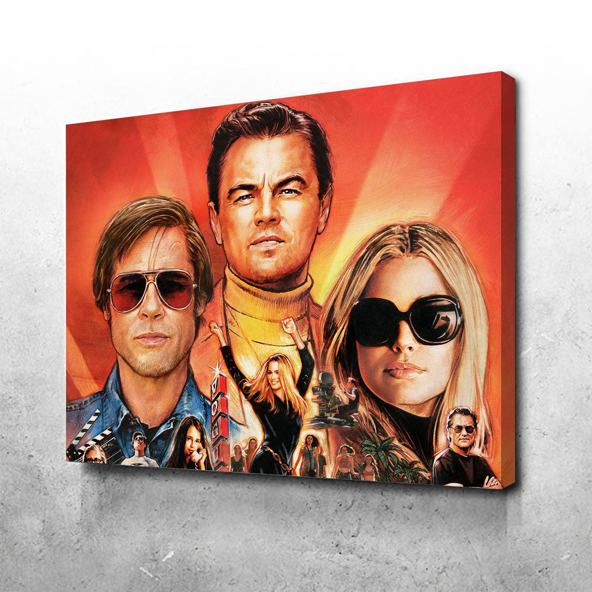 Once Upon A Time In Hollywood Canvas Set