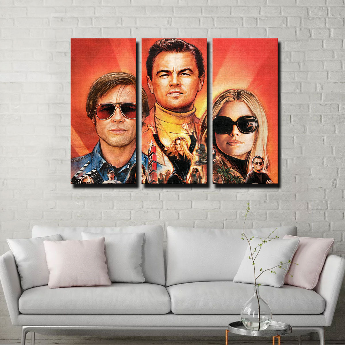 Once Upon A Time In Hollywood Wall Art