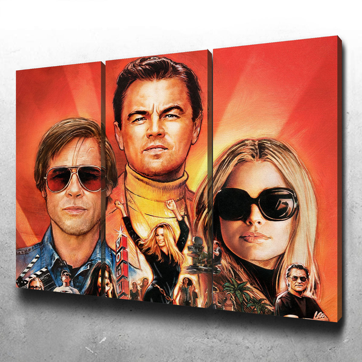 Once Upon A Time In Hollywood Wall Art
