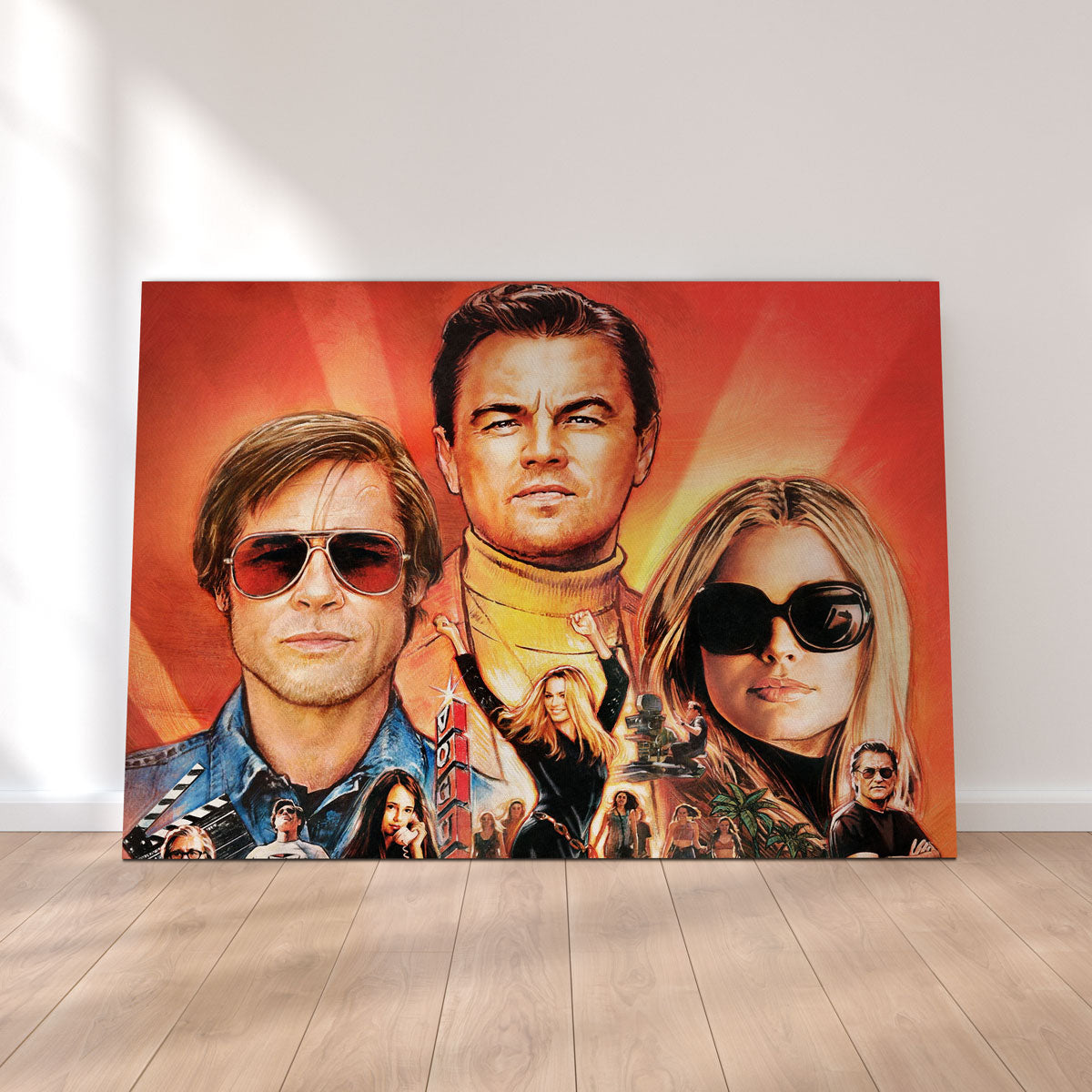 Once Upon A Time In Hollywood Canvas Set