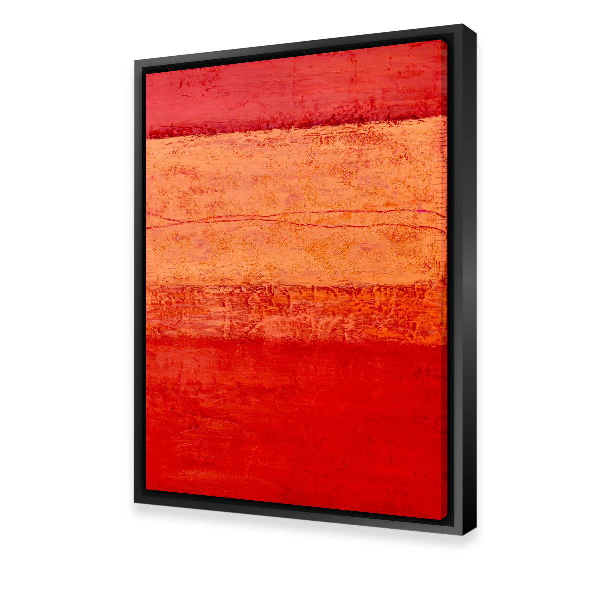 Orange Cloud Decending Wall Art