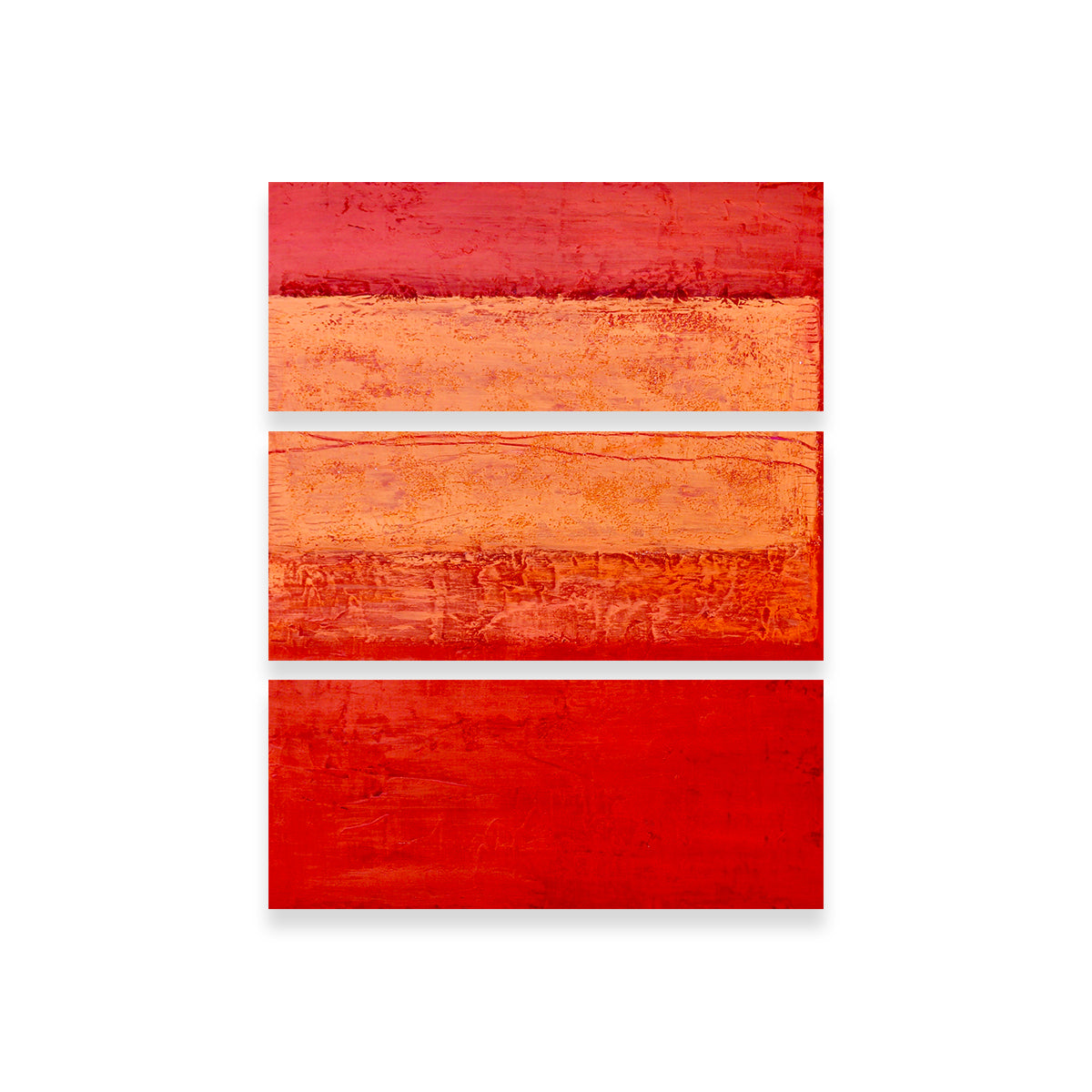 Orange Cloud Decending Wall Art