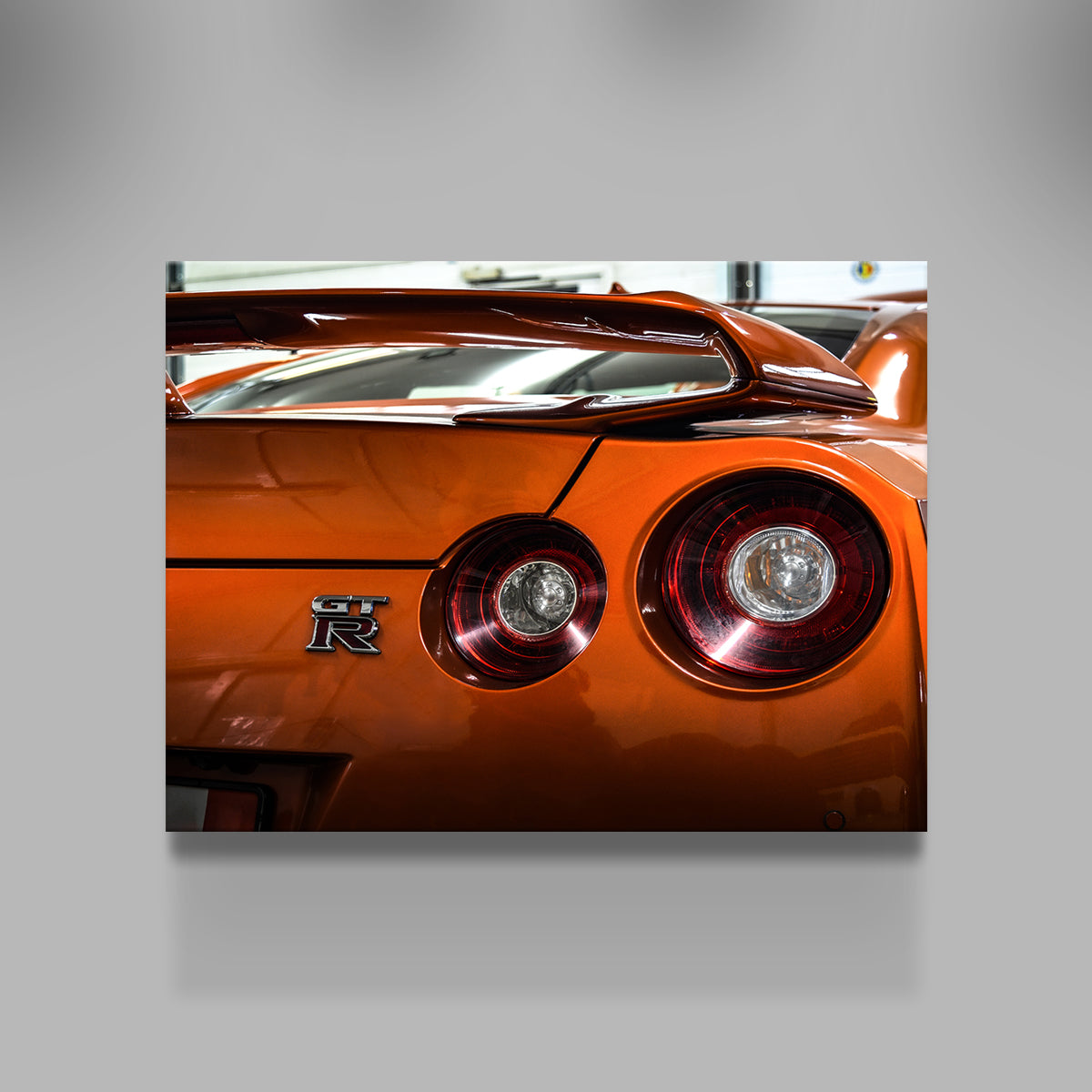 Orange Nissan GTR 3 Wall Art