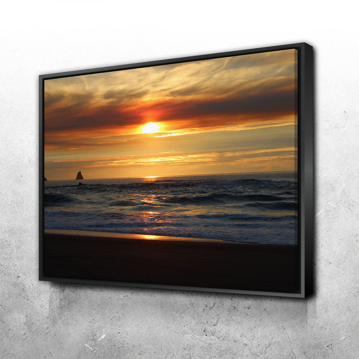 Oregon Coast Sunset Wall Art