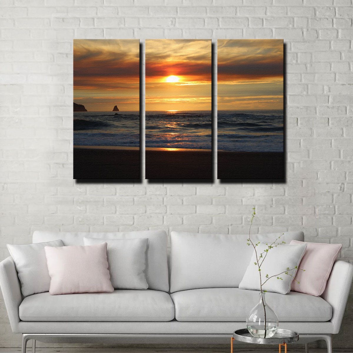 Oregon Coast Sunset Wall Art