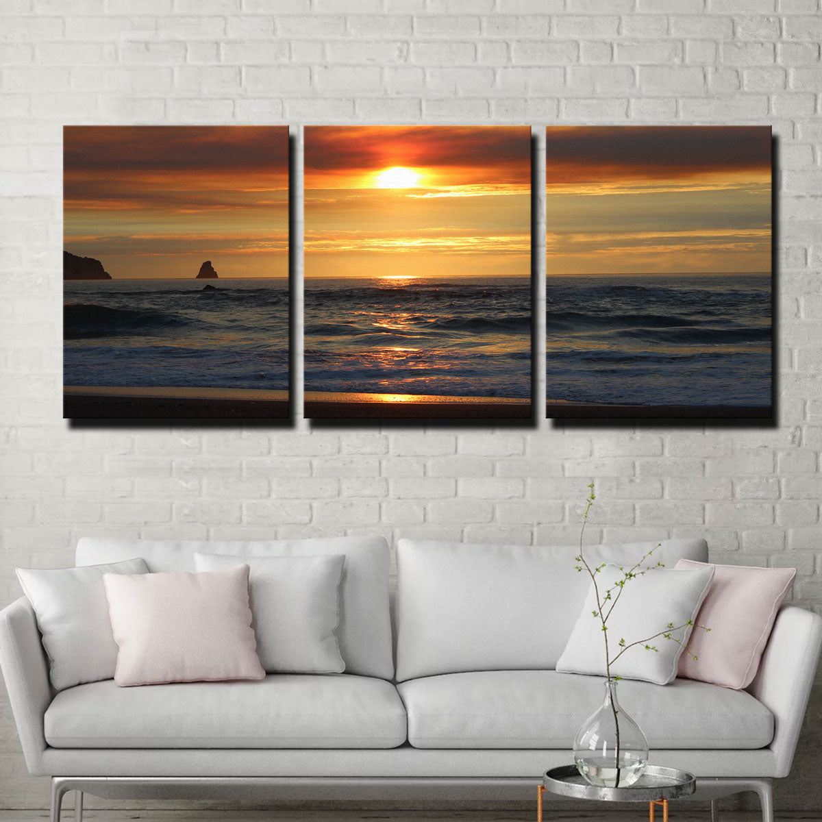 Oregon Coast Sunset Wall Art