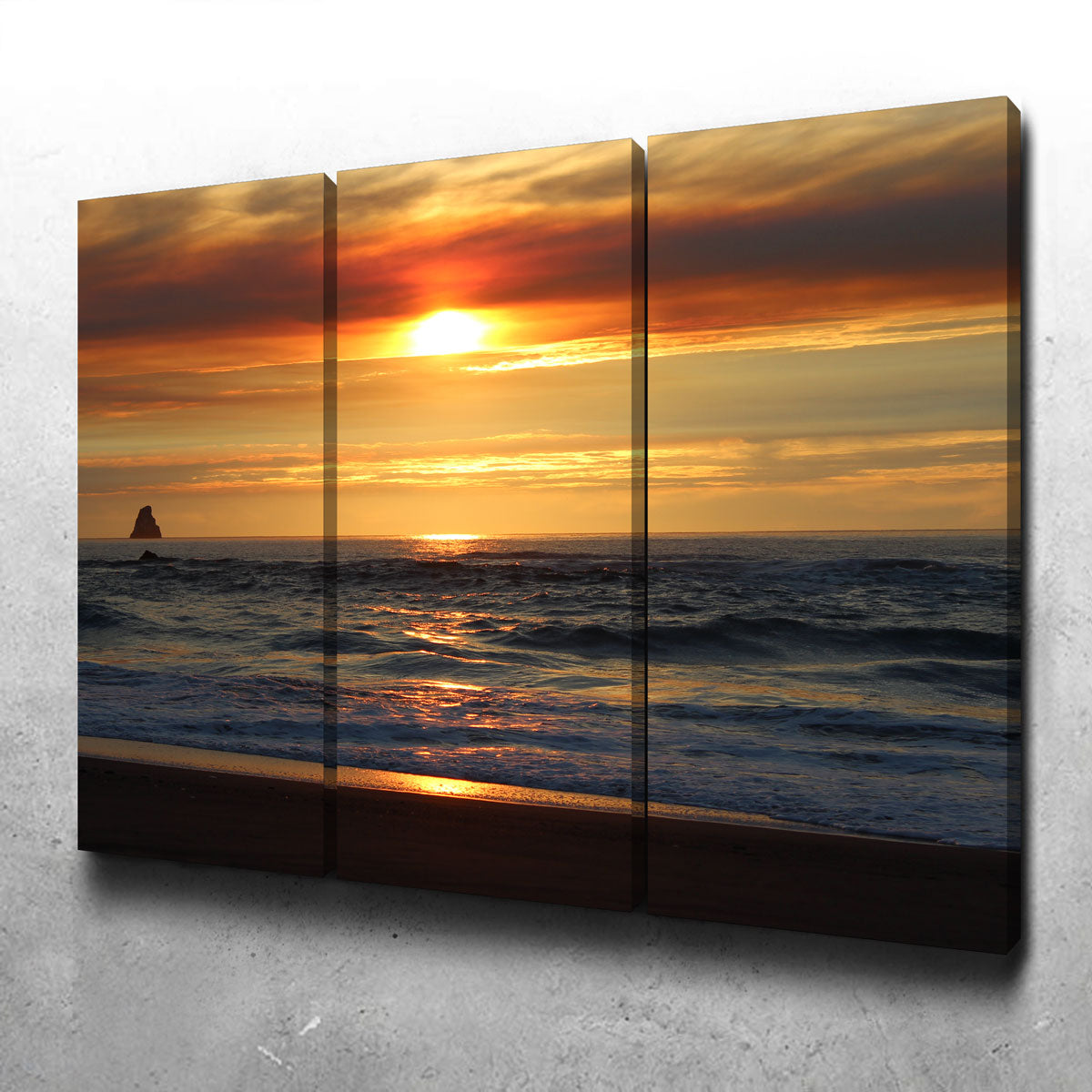 Oregon Coast Sunset Wall Art