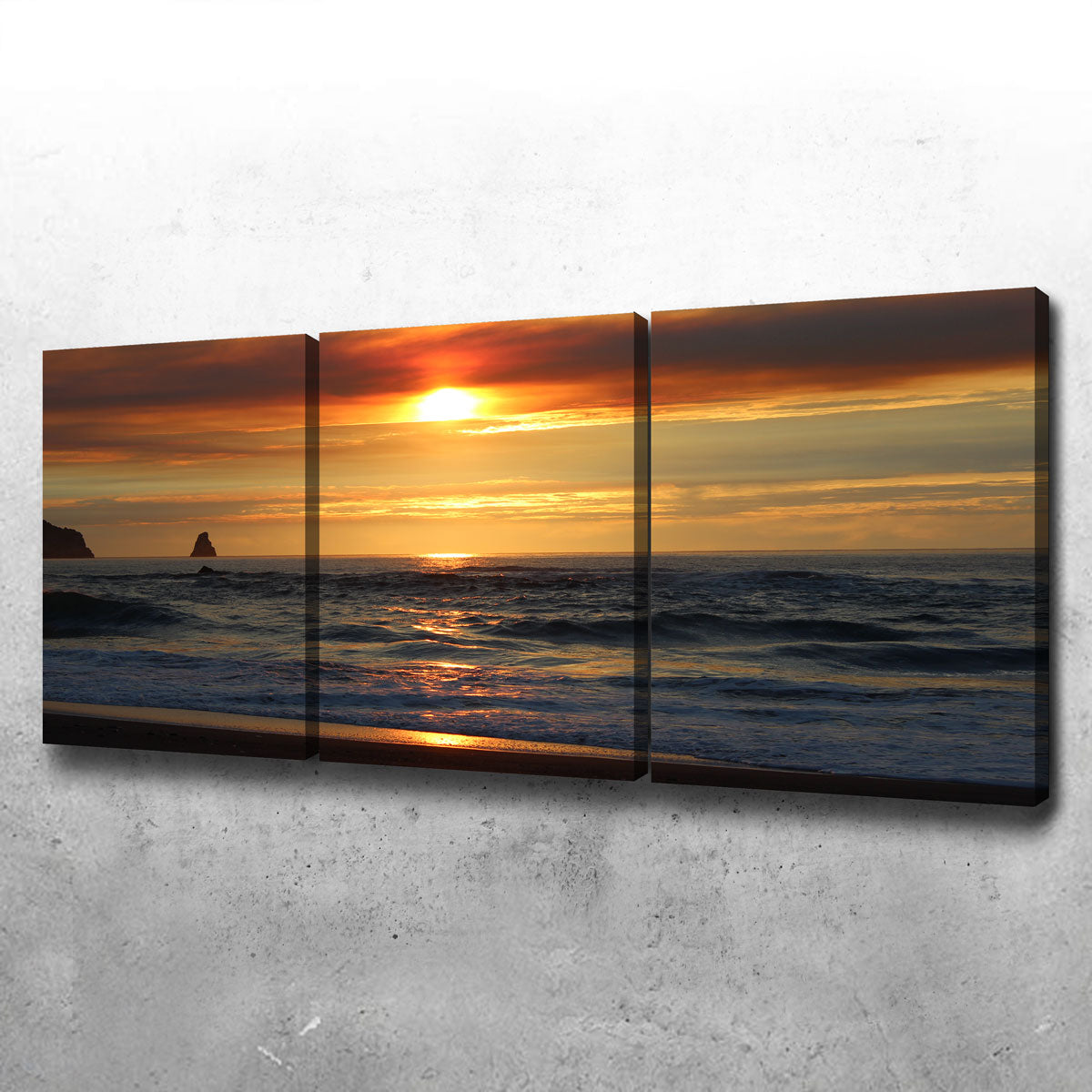 Oregon Coast Sunset Wall Art