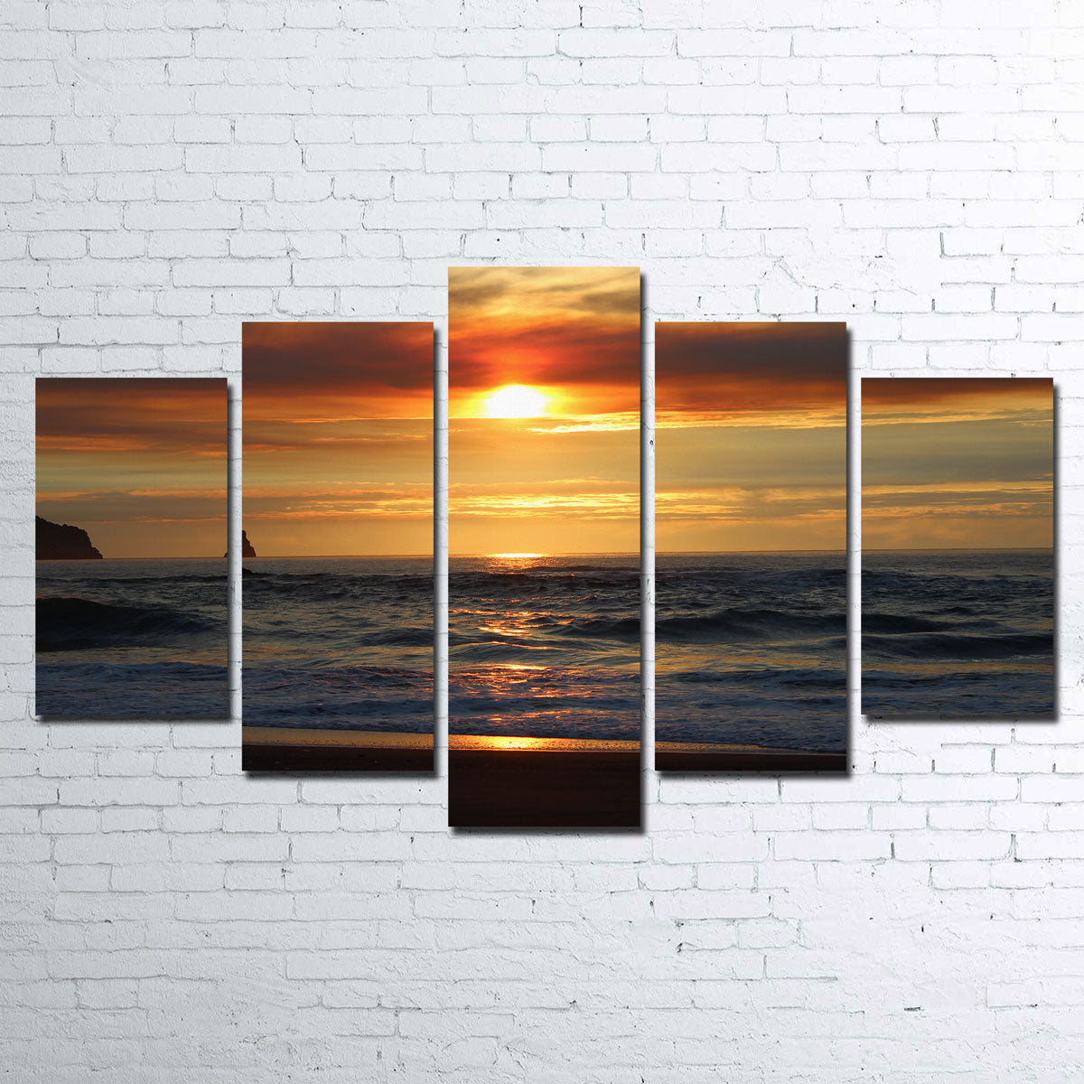 Oregon Coast Sunset Wall Art