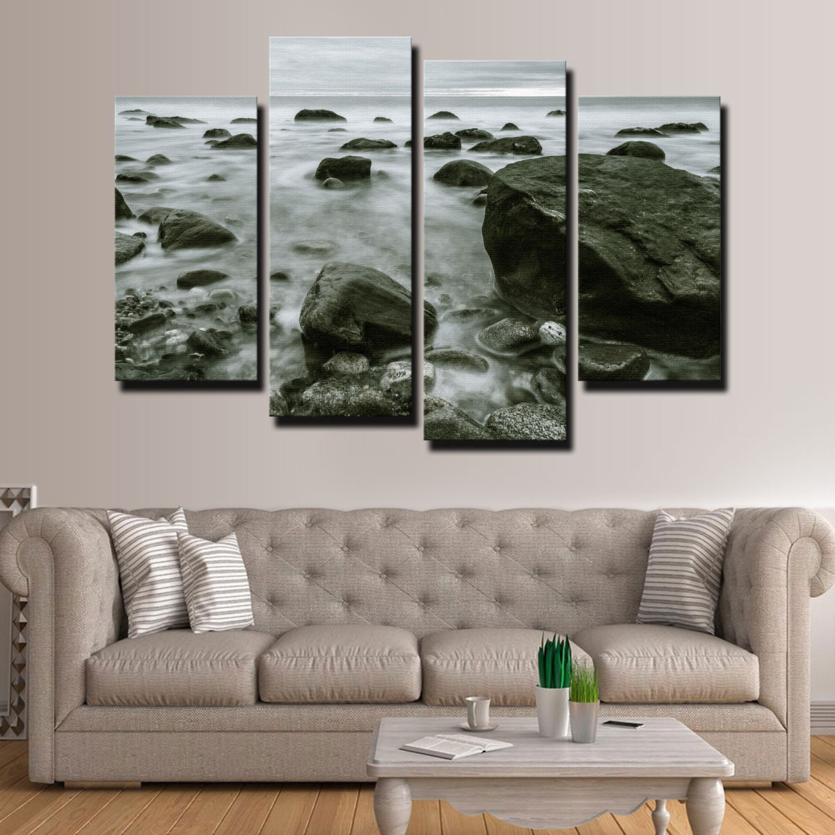Overcast Montauk Wall Art