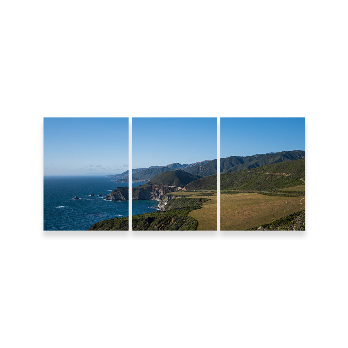 Pacific Coast Hwy CA Wall Art