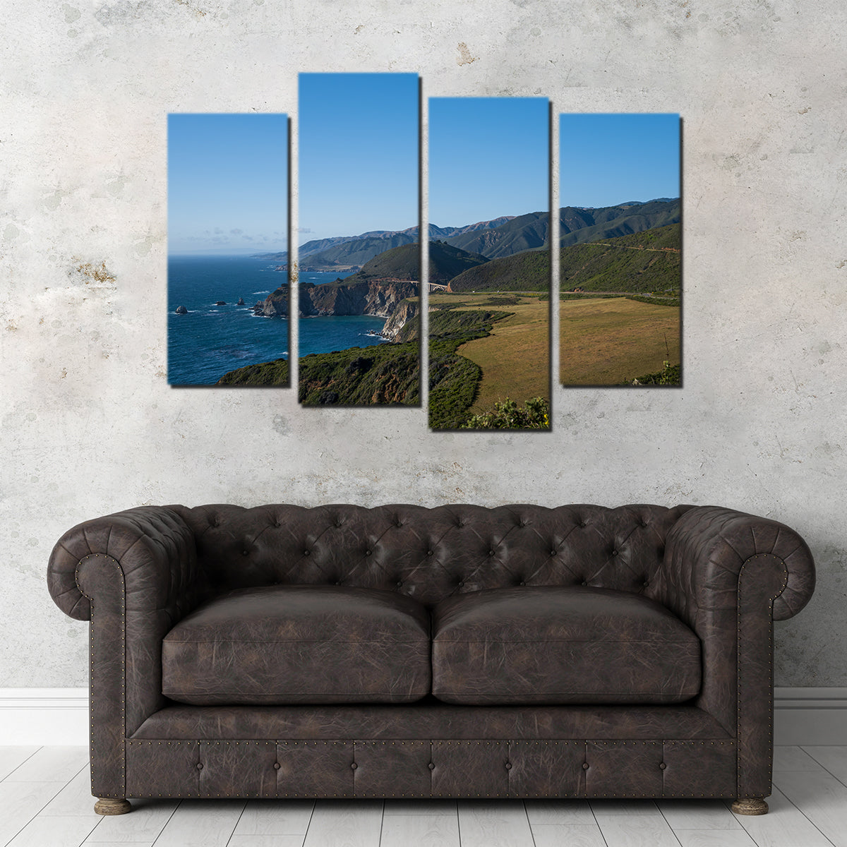 Pacific Coast Hwy CA Wall Art