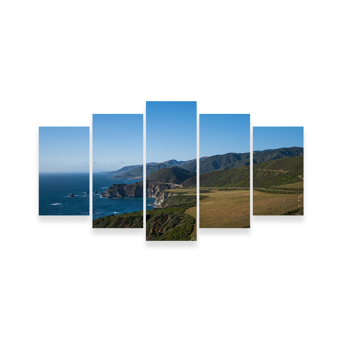 Pacific Coast Hwy CA Wall Art