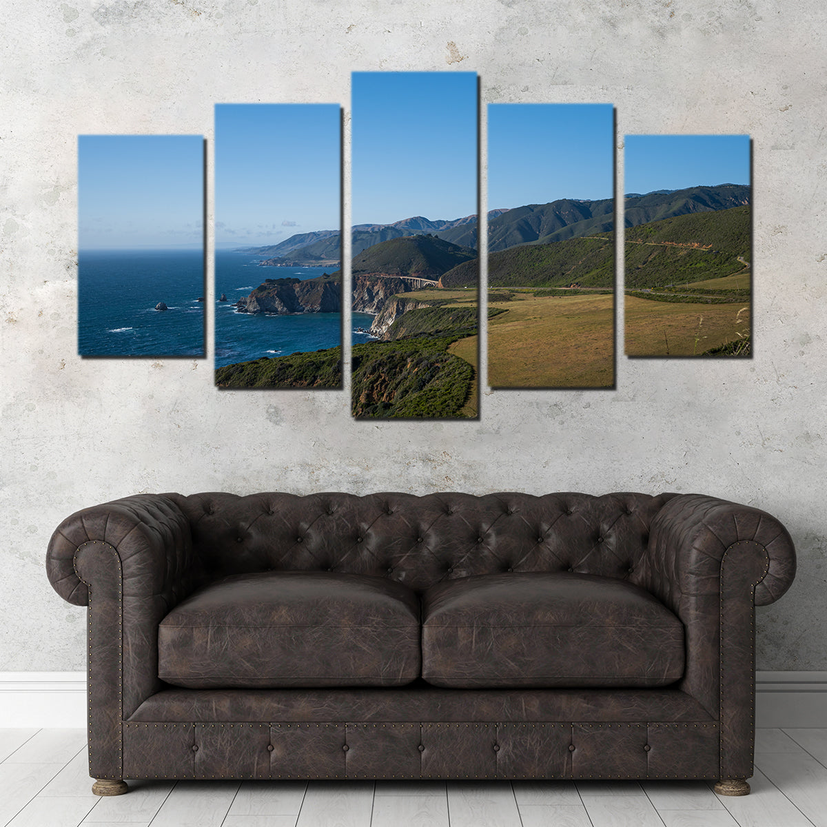 Pacific Coast Hwy CA Wall Art