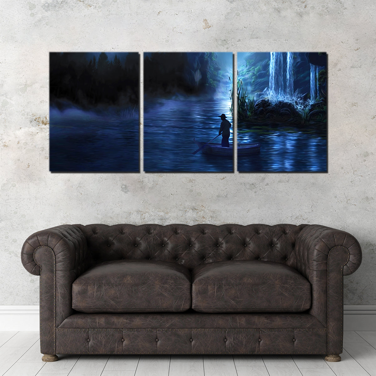 Paddle at Night Wall Art
