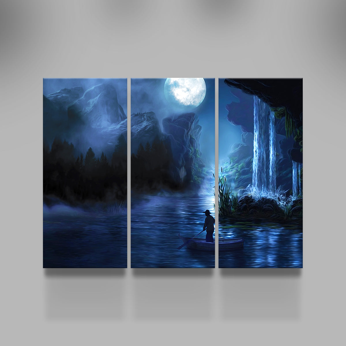 Paddle at Night Wall Art