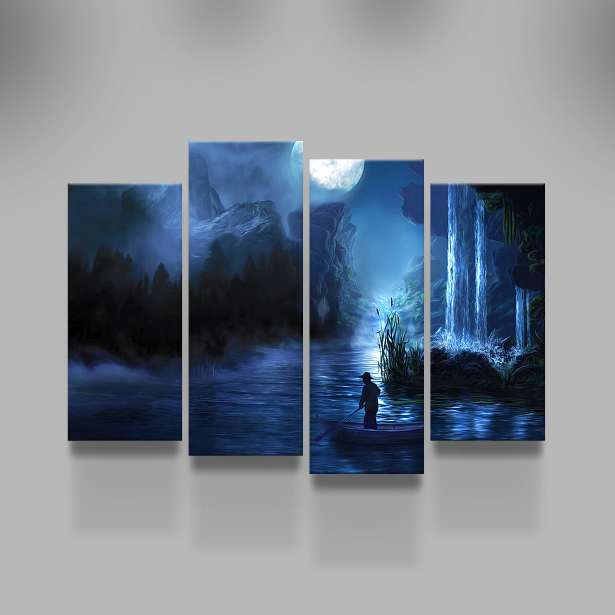 Paddle at Night Wall Art