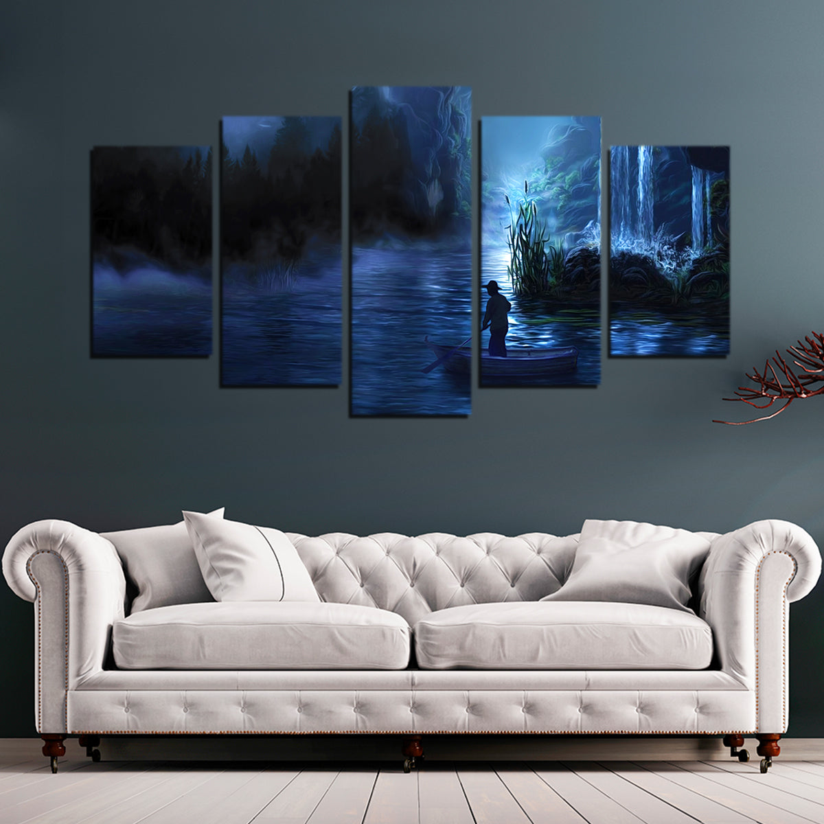 Paddle at Night Wall Art