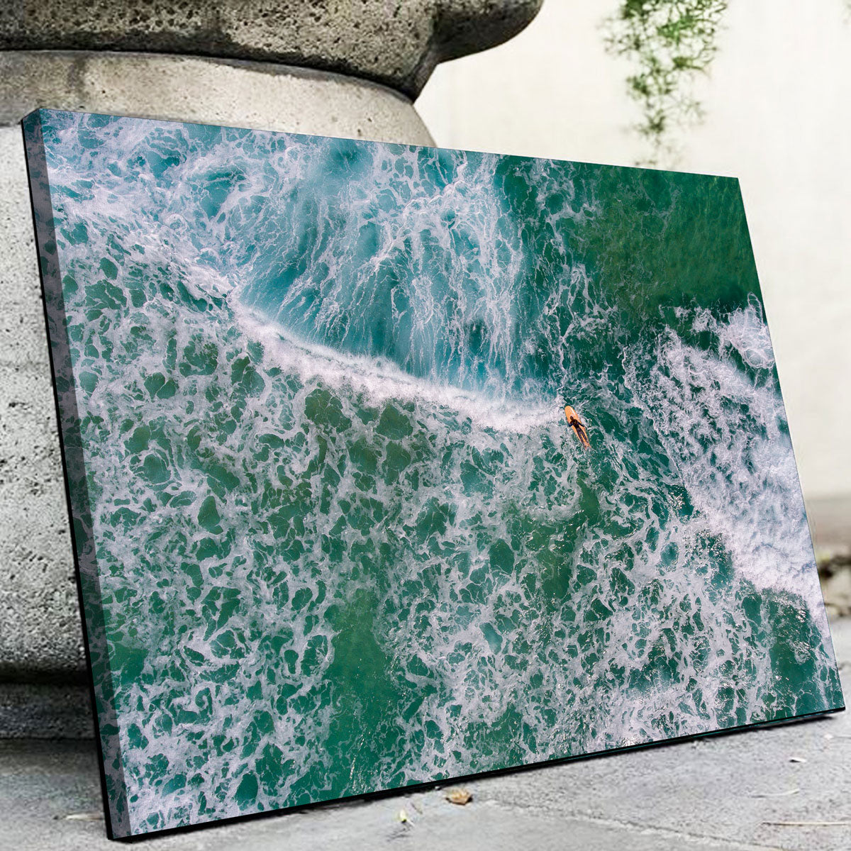Paddling Out Wall Art