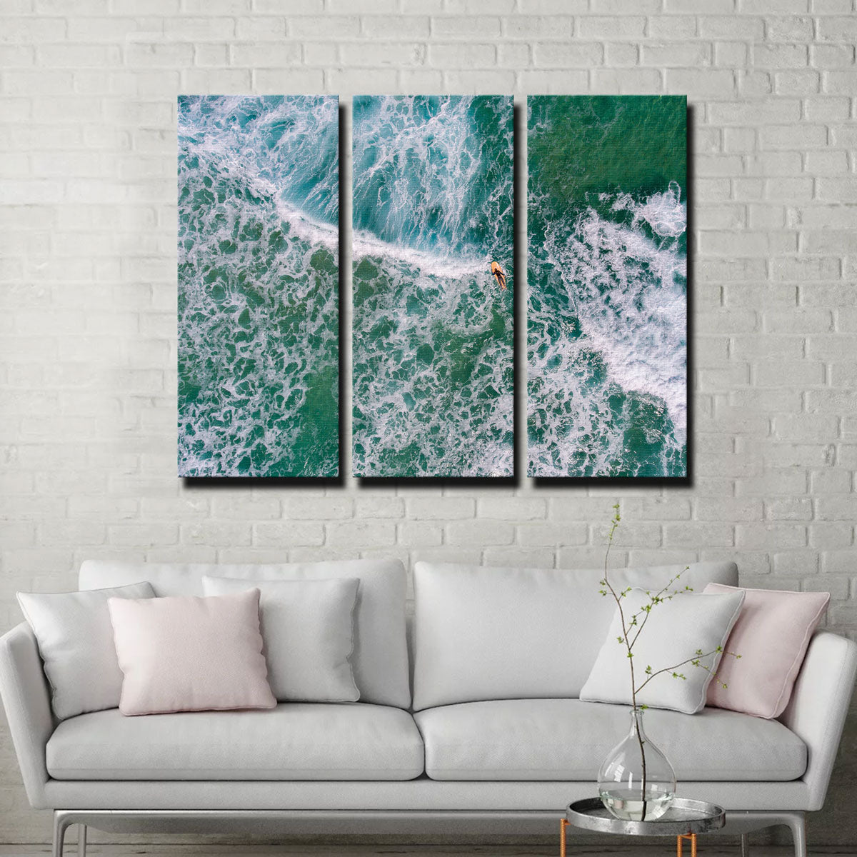 Paddling Out Wall Art