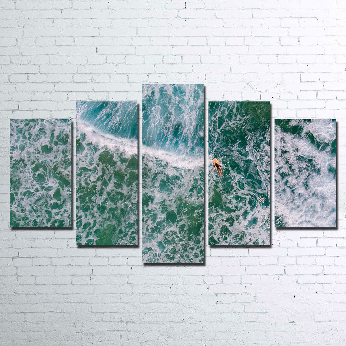 Paddling Out Wall Art