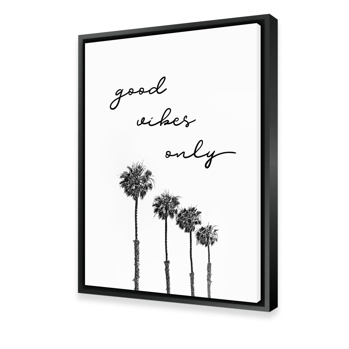 Palm Trees - Good Vibes Only Wall Art