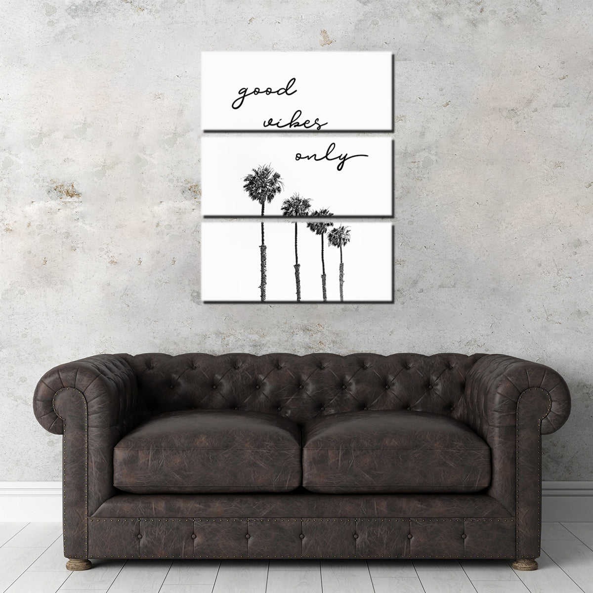 Palm Trees - Good Vibes Only Wall Art