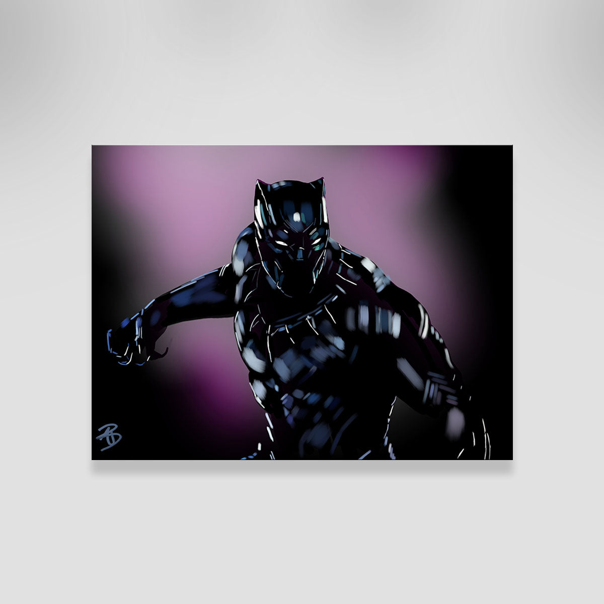 Panther in Purple Wall Art