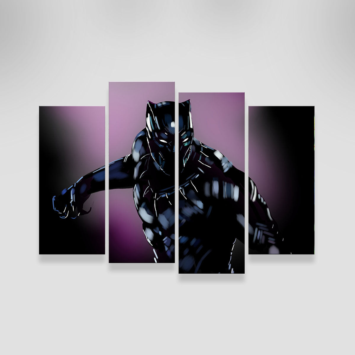 Panther in Purple Wall Art