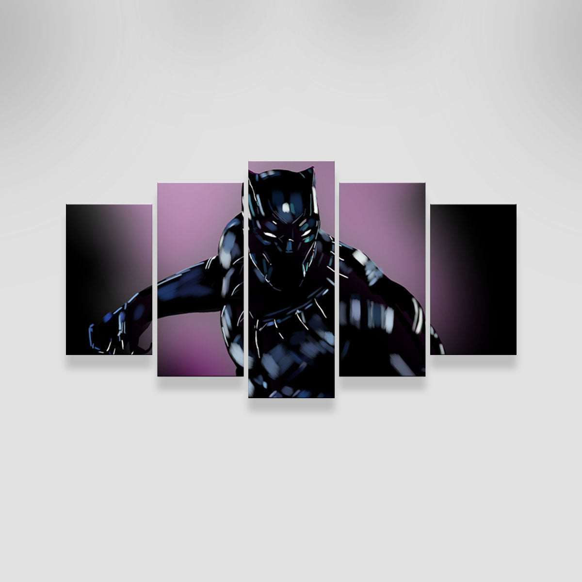 Panther in Purple Wall Art