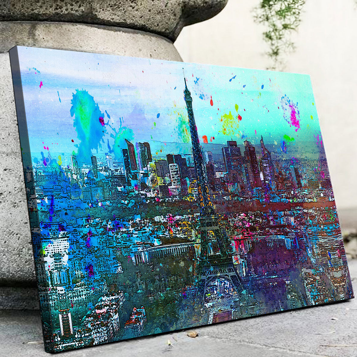 Paris Skyline Wall Art