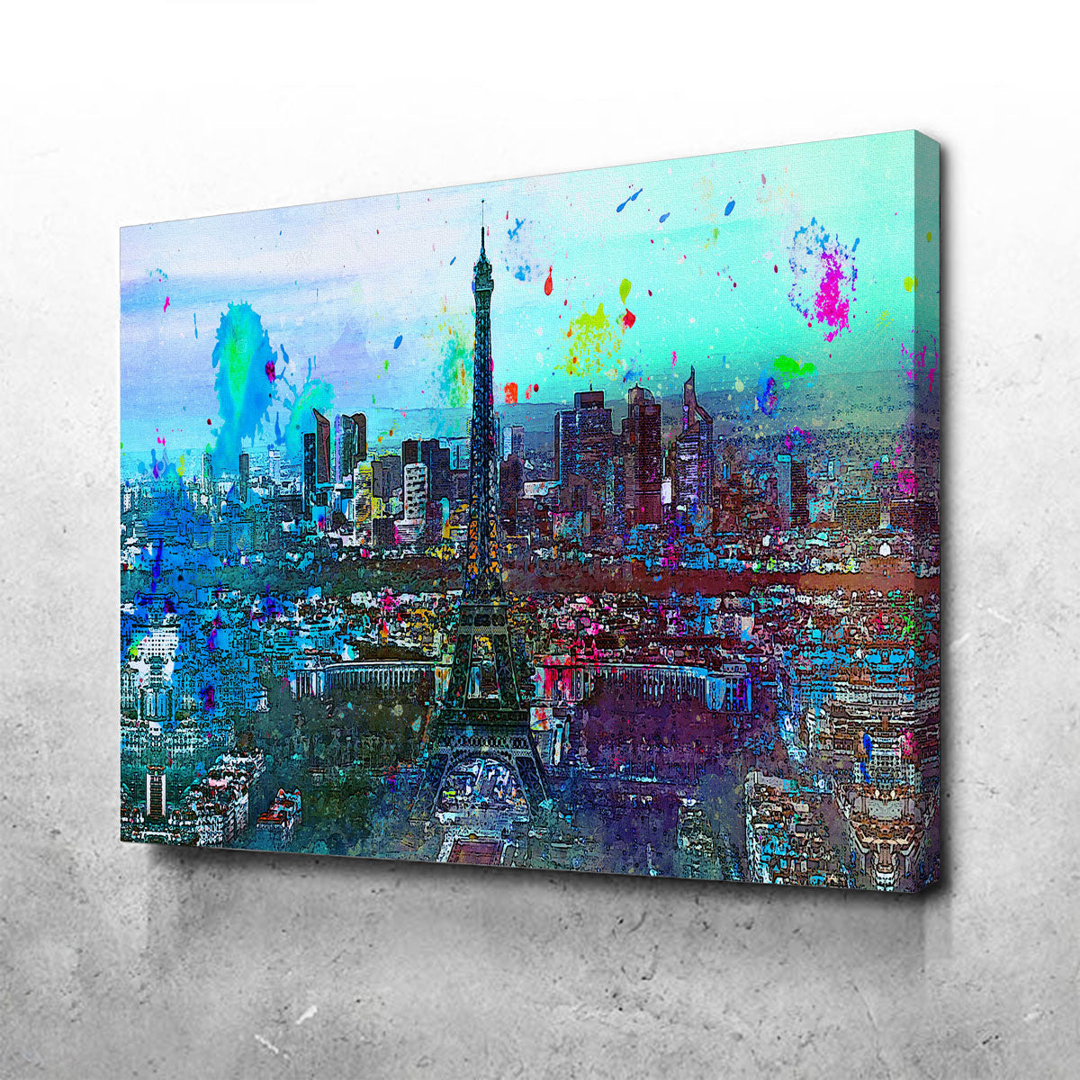 Paris Skyline Wall Art