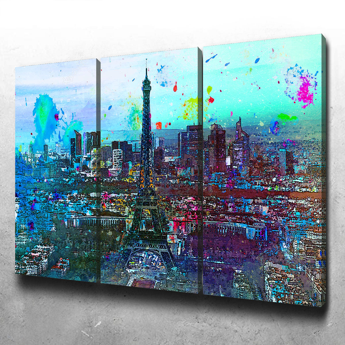 Paris Skyline Wall Art