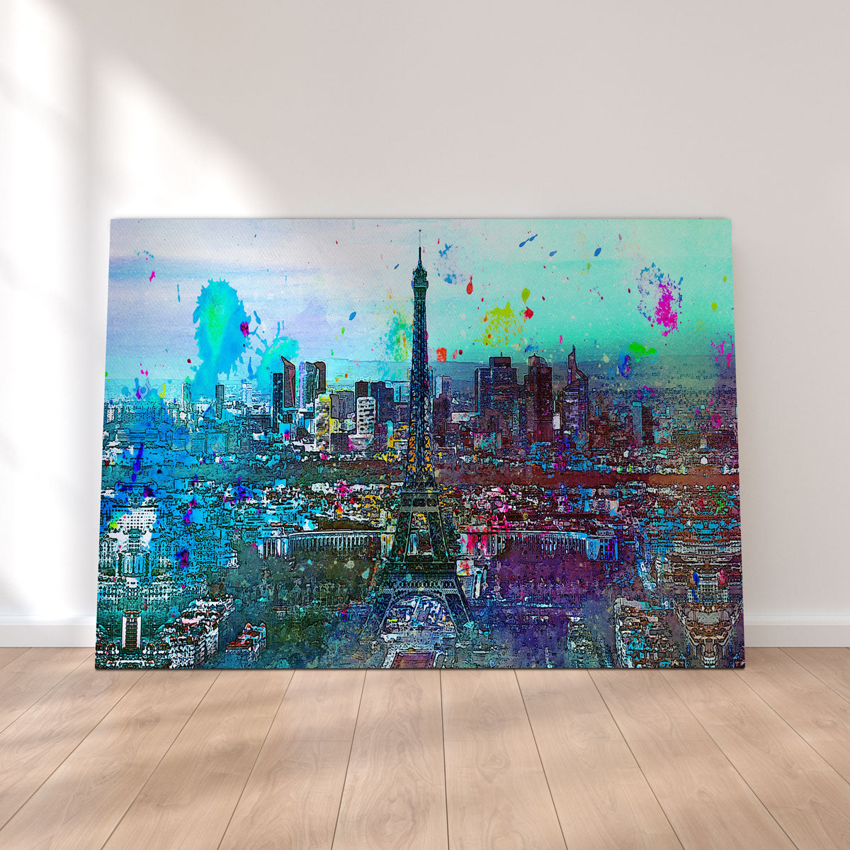 Paris Skyline Wall Art