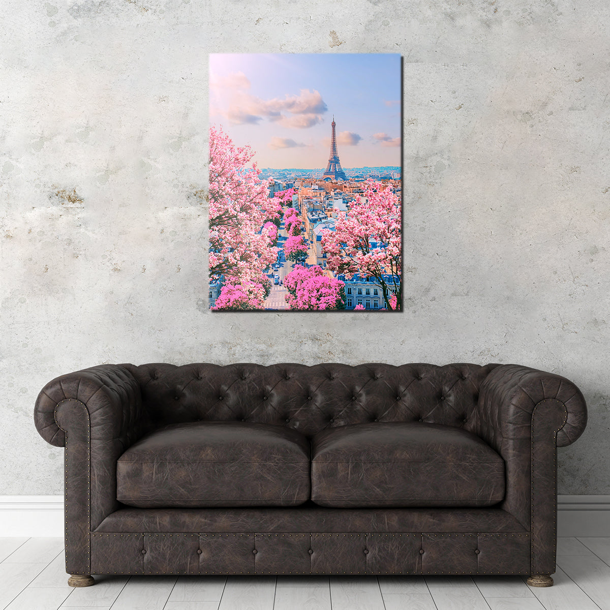 Paris Sakura Wall Art
