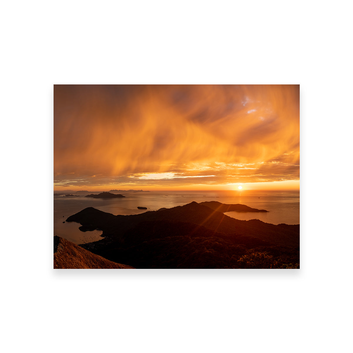 Parrot's Peak Ilha Grande Brazil Wall Art