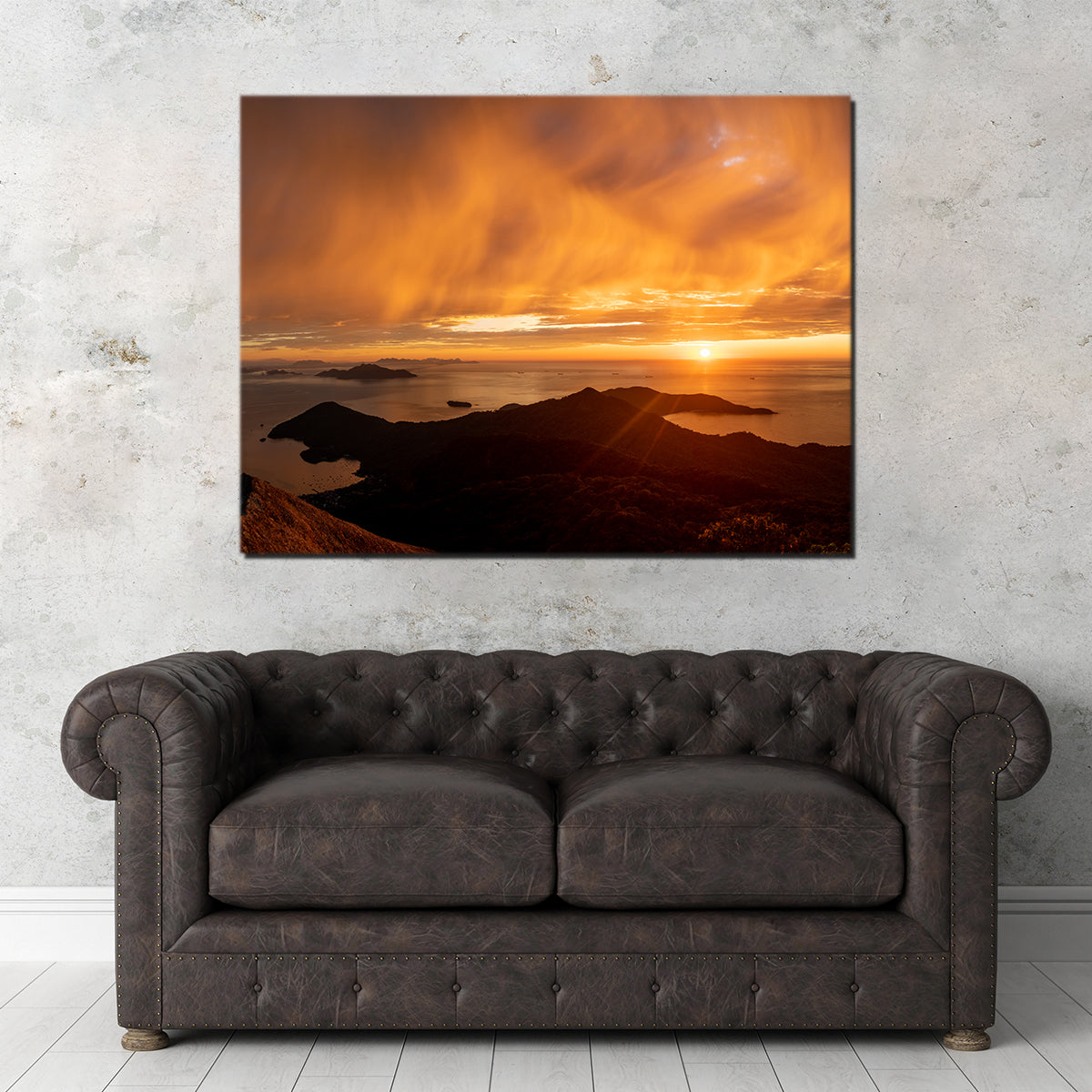 Parrot's Peak Ilha Grande Brazil Wall Art