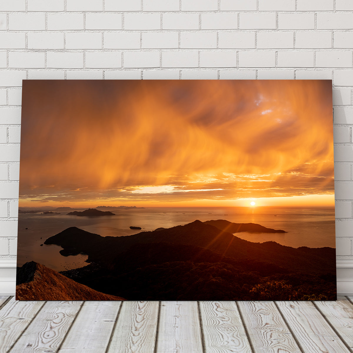 Parrot's Peak Ilha Grande Brazil Wall Art