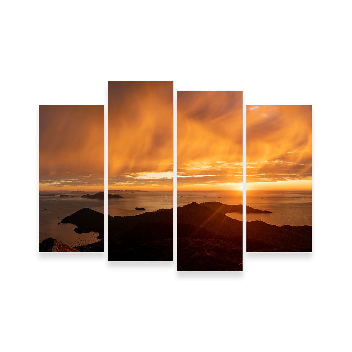 Parrot's Peak Ilha Grande Brazil Wall Art
