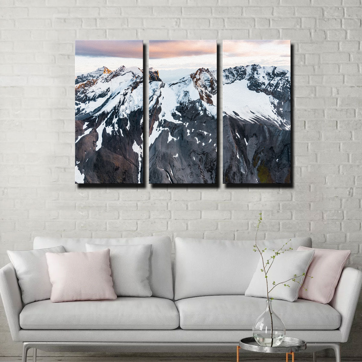 Pastel Mountaintop Wall Art