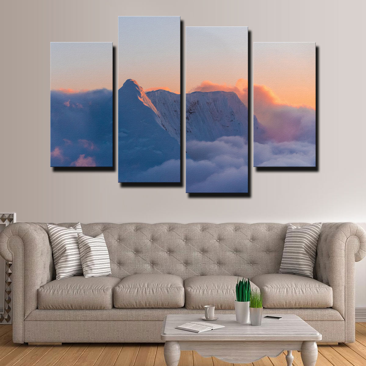 Pastel Peak Wall Art