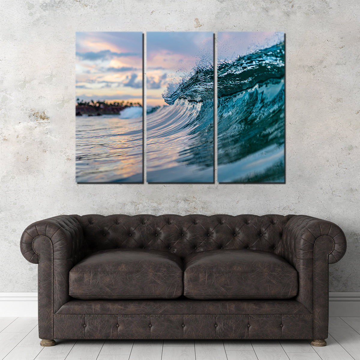 Pastel Wave Wall Art