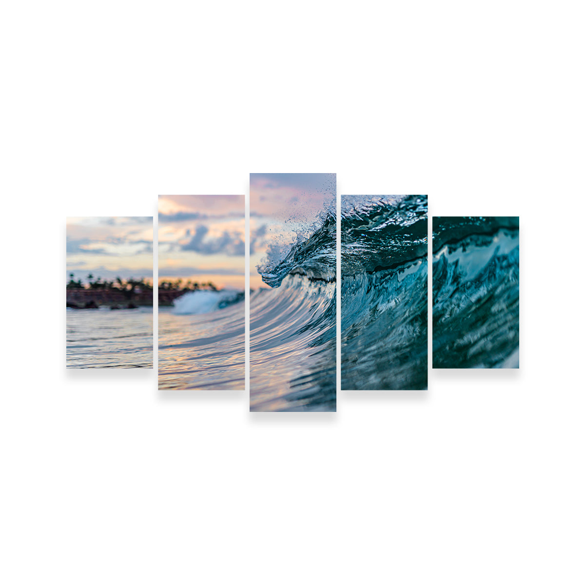Pastel Wave Wall Art