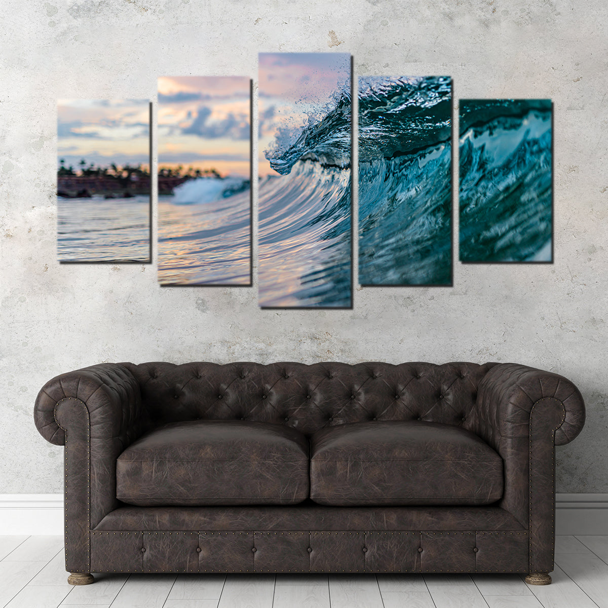 Pastel Wave Wall Art