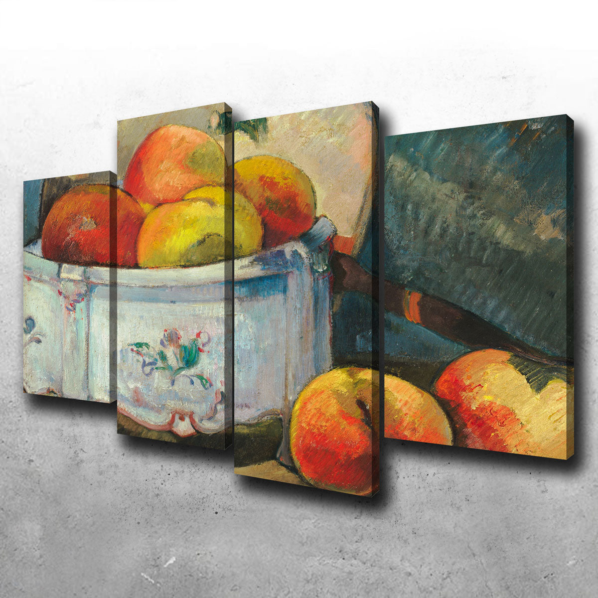Still Life With Peaches Wall Art
