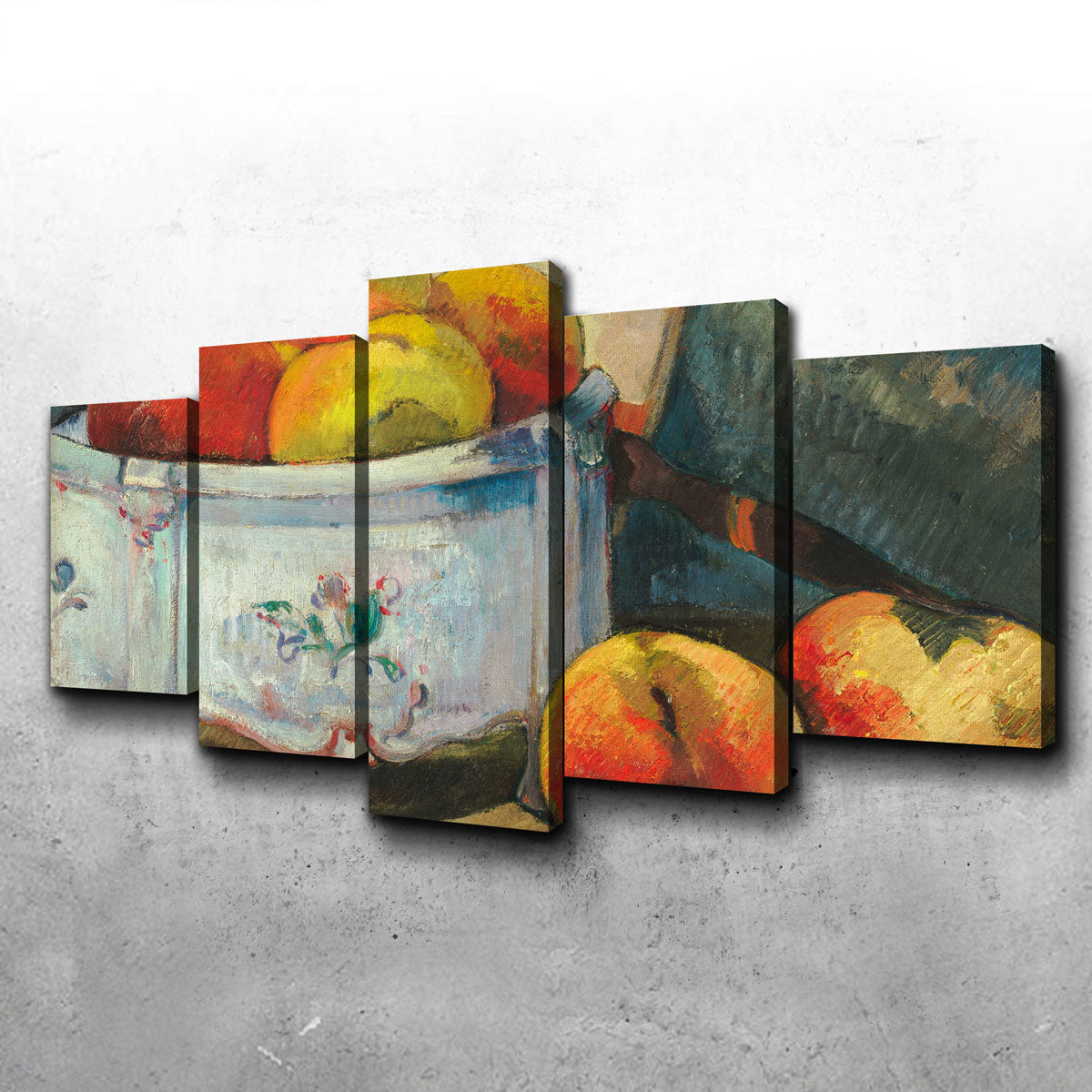 Still Life With Peaches Wall Art