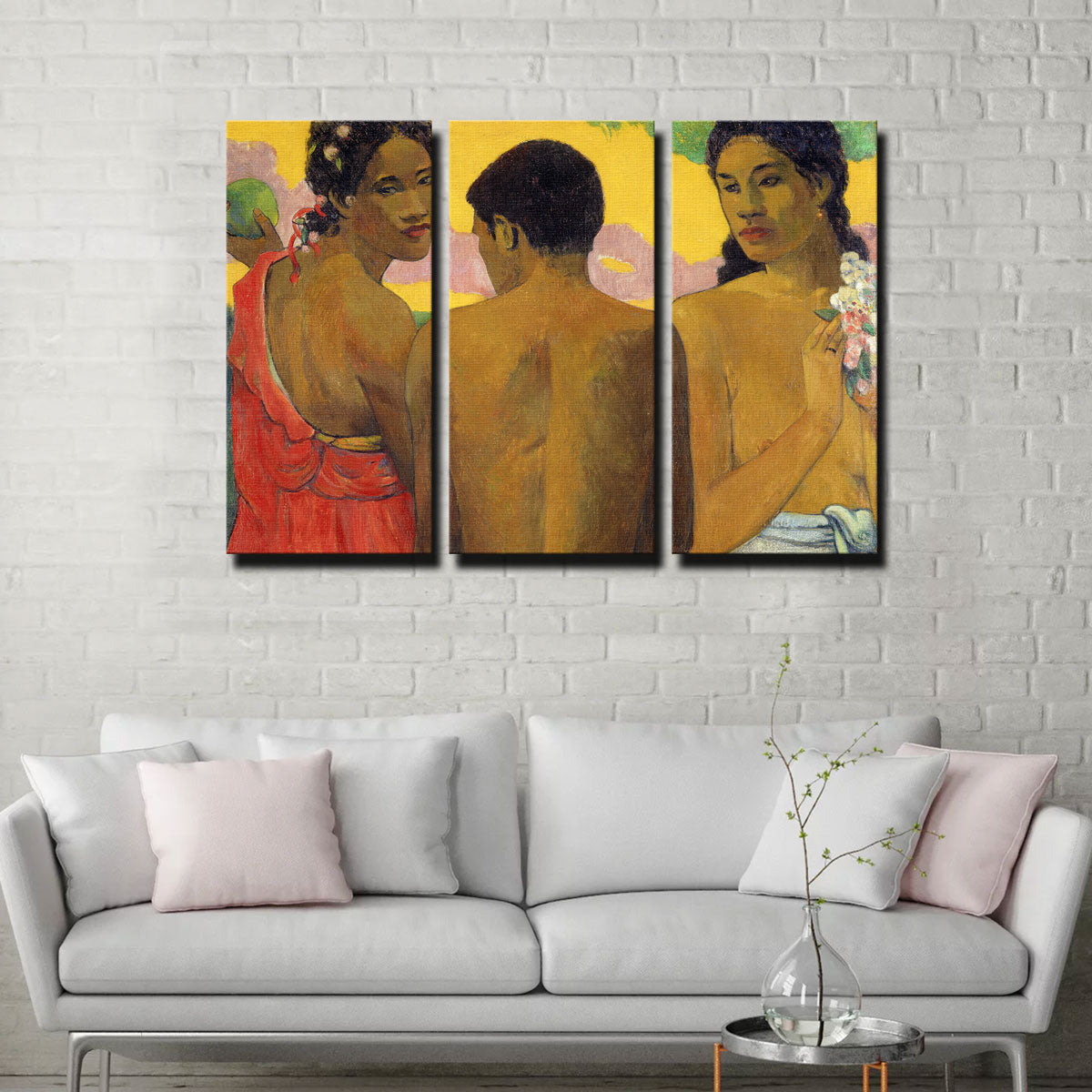 Three Tahitians Wall Art