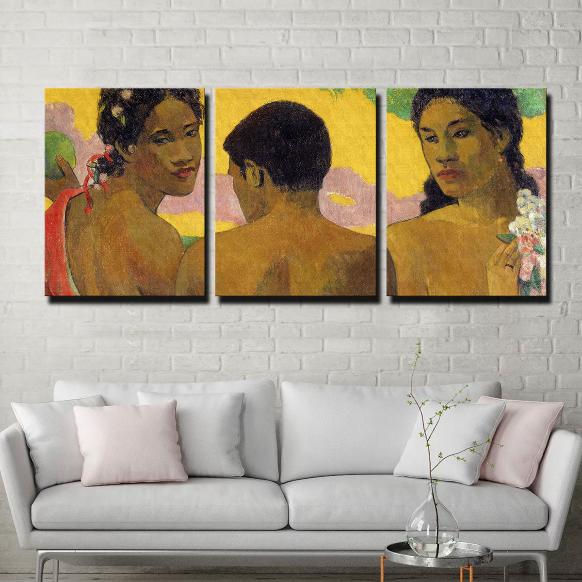 Three Tahitians Wall Art