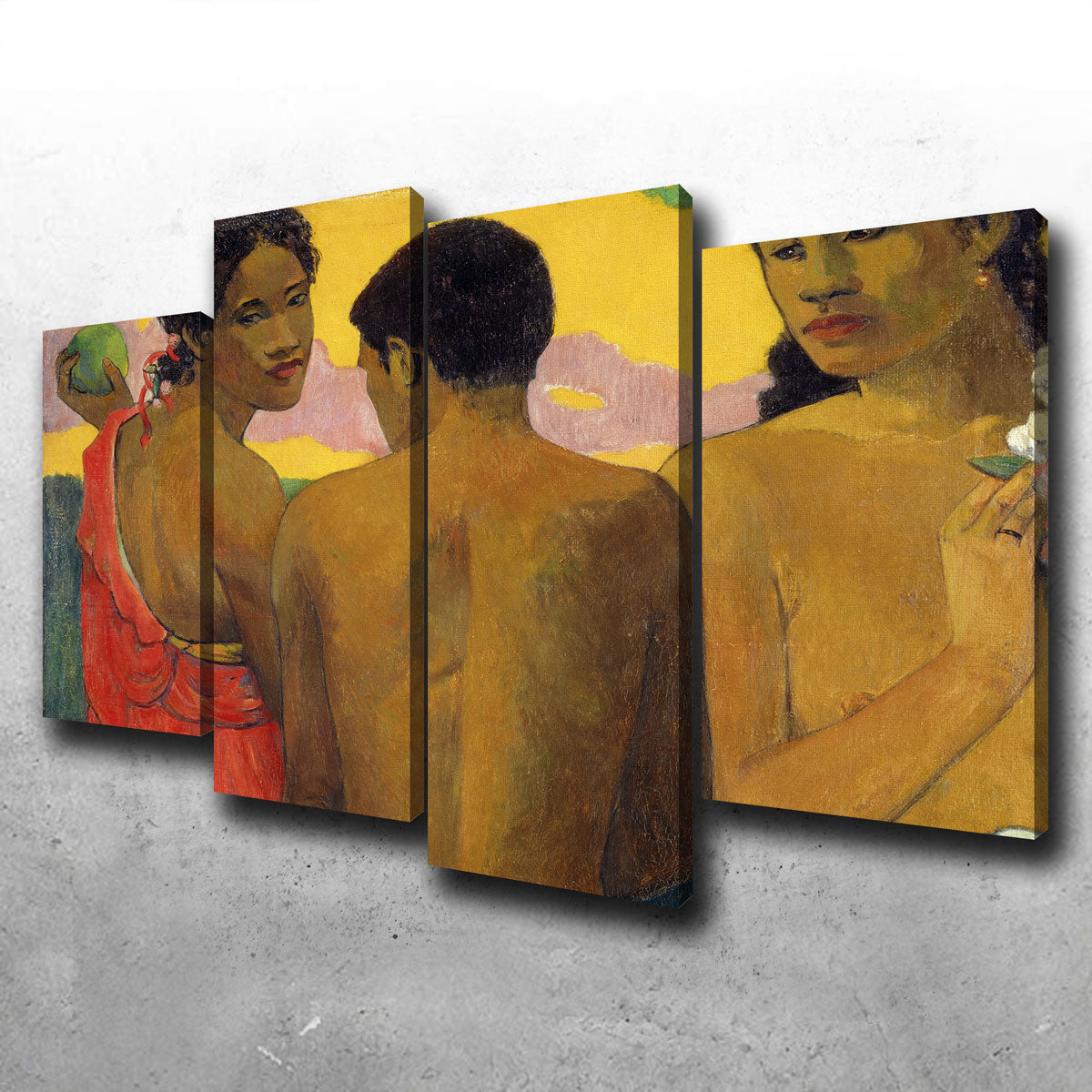 Three Tahitians Wall Art